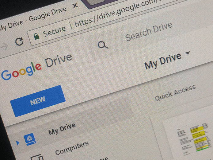 how to access google drive on computer